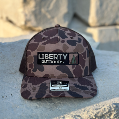 Bark Camo Cap - Tag Logo